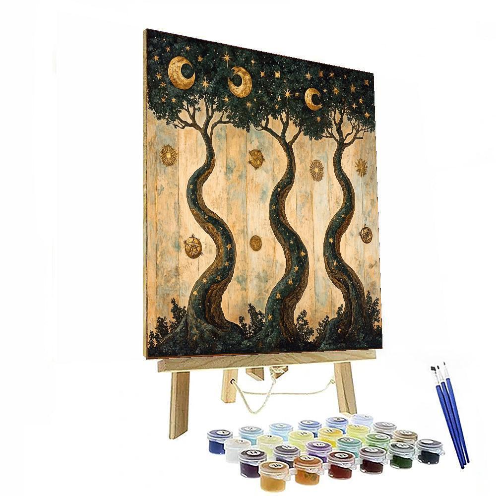 Michelangelo Inspired Ancient Wisdom  DIY Paint By Numbers