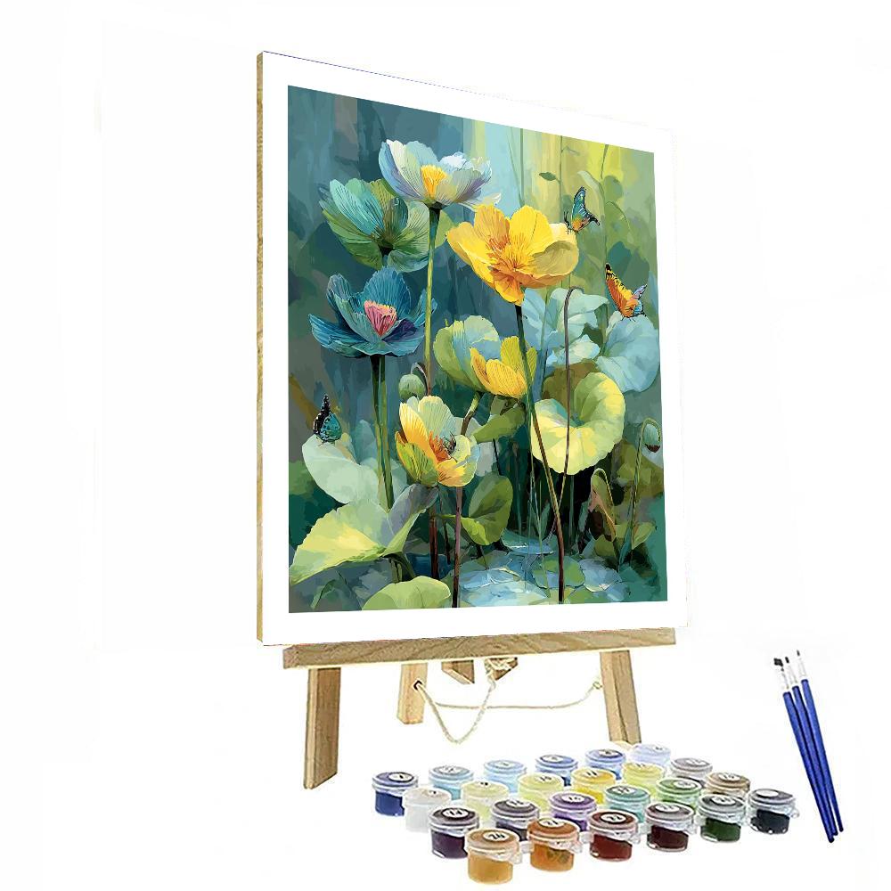 Mommy's Nature Walk DIY Paint By Numbers