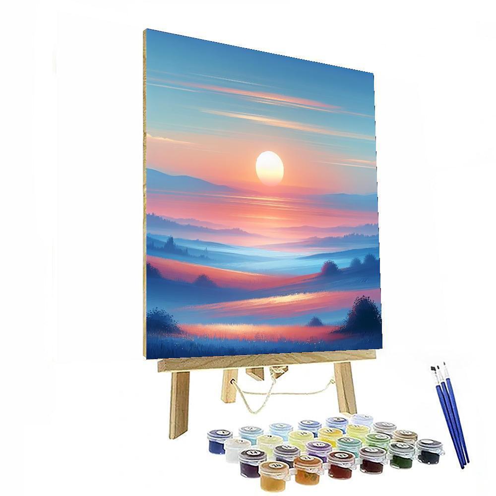 Begin's New Dawn Number Painting