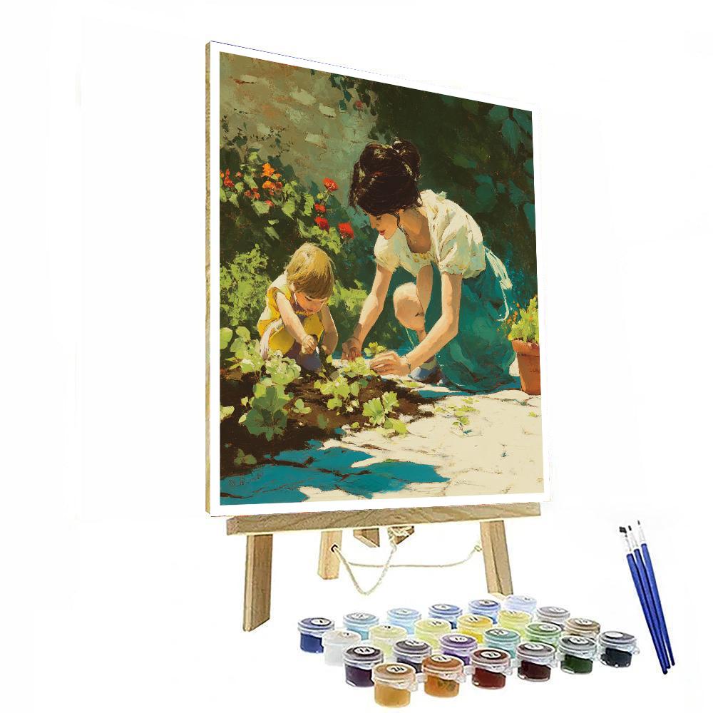 Tender Garden Tending Paint By Numbers Kits