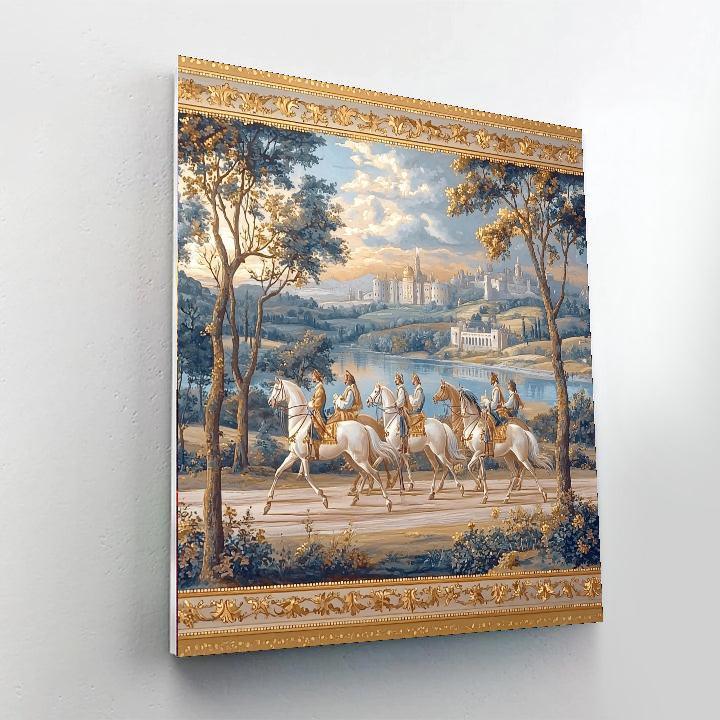 Jean-Auguste-Dominique Ingres Inspired History's Echoes  Paint By Numbers Kits