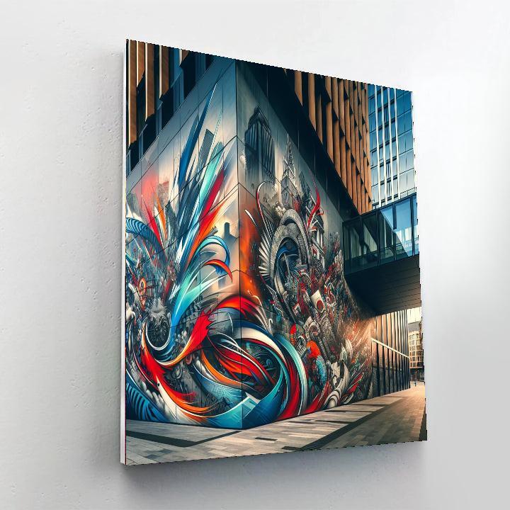 Modern Urban Street Art Paint By Numbers Art