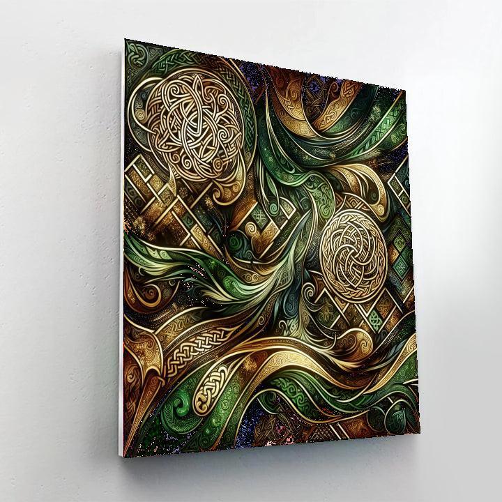 Celtic Knot Harmony Number Painting