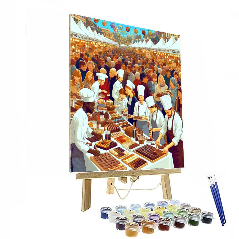 World Chocolate Festival - United Kingdom Paint By Color