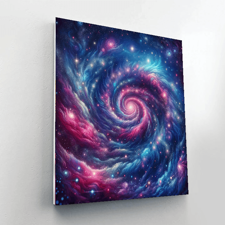 Celestial Dreams In The Cosmos Painting Number Kit