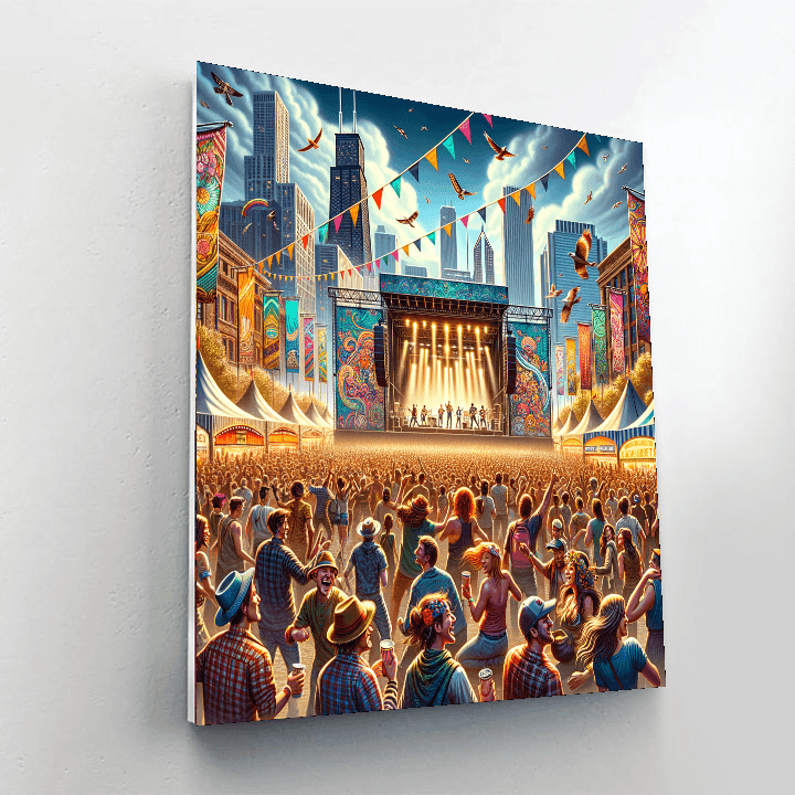 Lollapalooza - United States Paint By Color