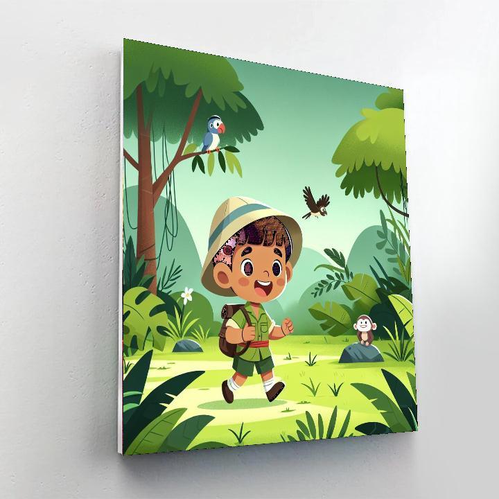 Explorer's Jungle Trek Numbered Painting Kits