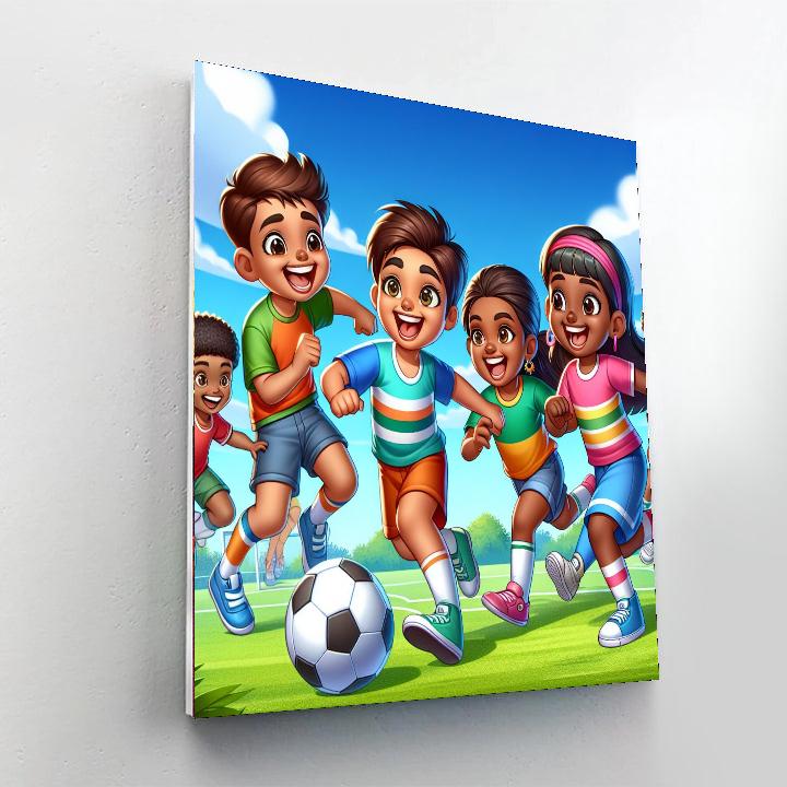 Sports Superstar Paint By Color