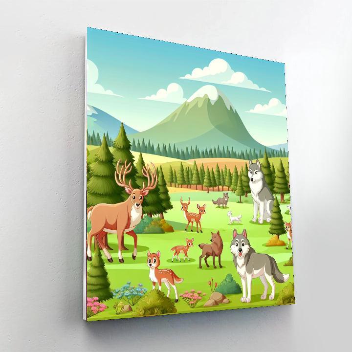 Wanderlust Wilderness Paint By Color