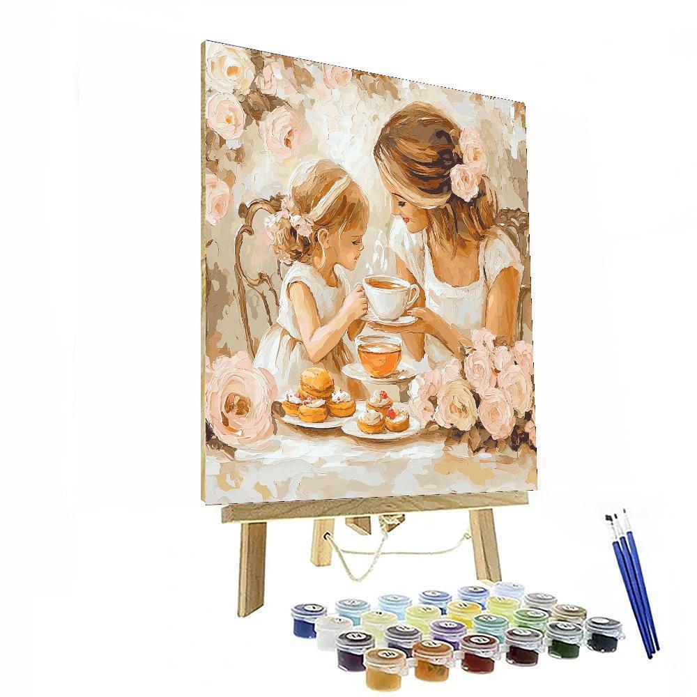 Mom's Tea Time Paint By Numbers Kits