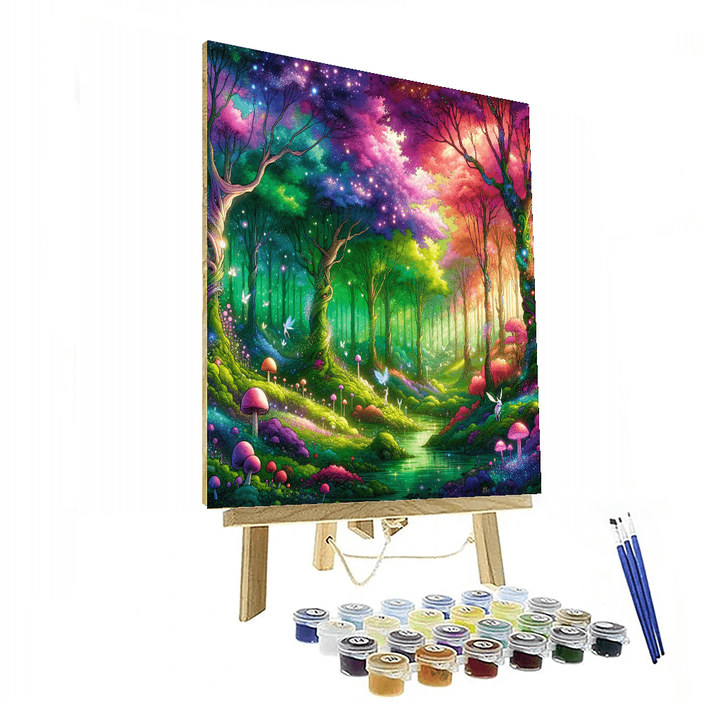 Fantasy Forest Escape - DIY Painting By Numbers Kit