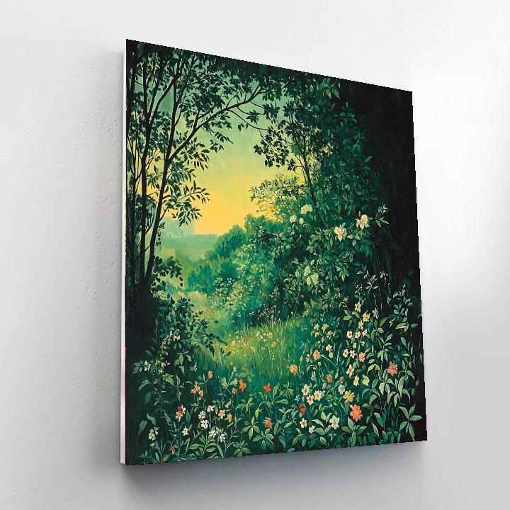 Frida Kahlo Inspired The Whispering Forest  Painting By Numbers Kit