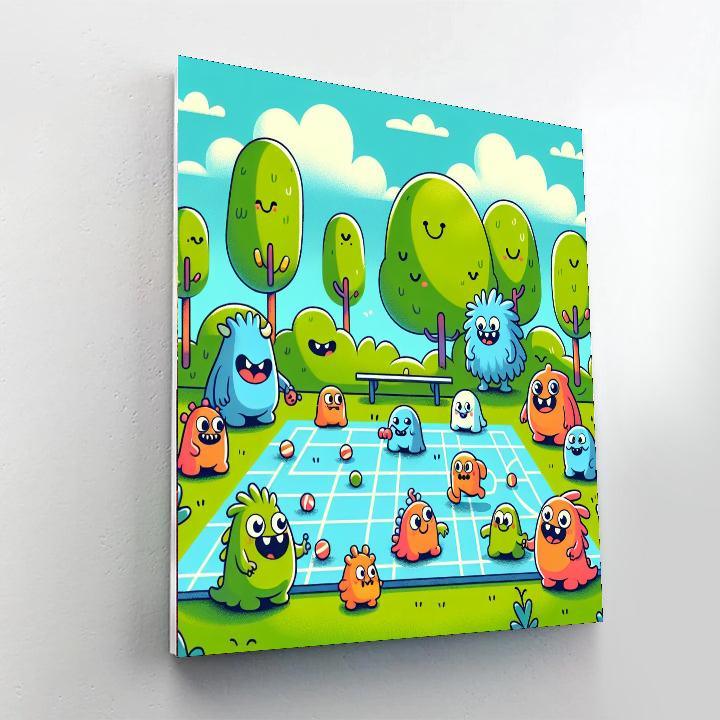 Monster Friendships Paint By Numbers Kits