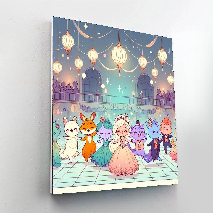 Enchanted Evening Ball Paint By Numbers Art