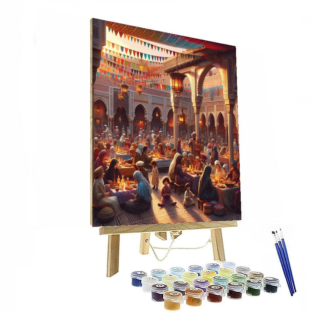 Eid Ul-adha Celebration - Morocco Paint By Numbers