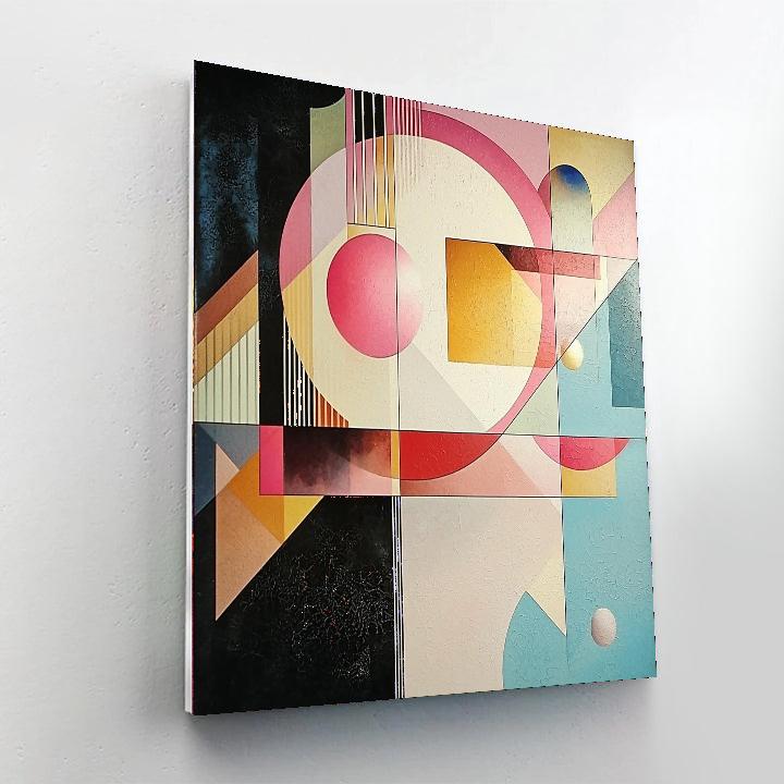 Kazimir Malevich Inspired Visionary Geometries  Paint By Color