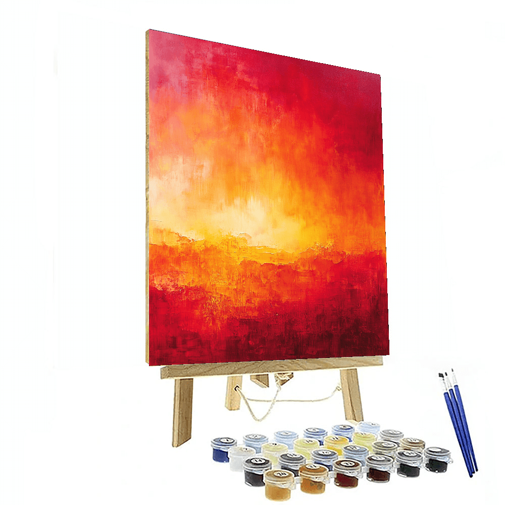 Mark Rothko Inspired Solar Flares - DIY Painting By Numbers Kit