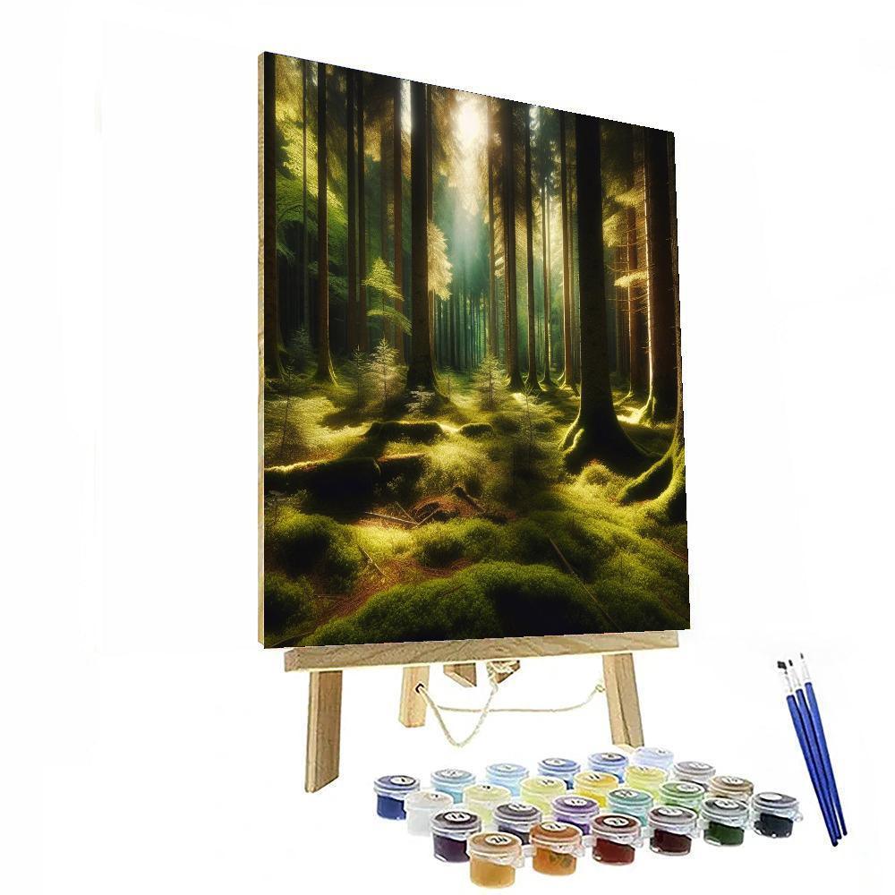 Forest Glade Reverie Paint By Numbers Art