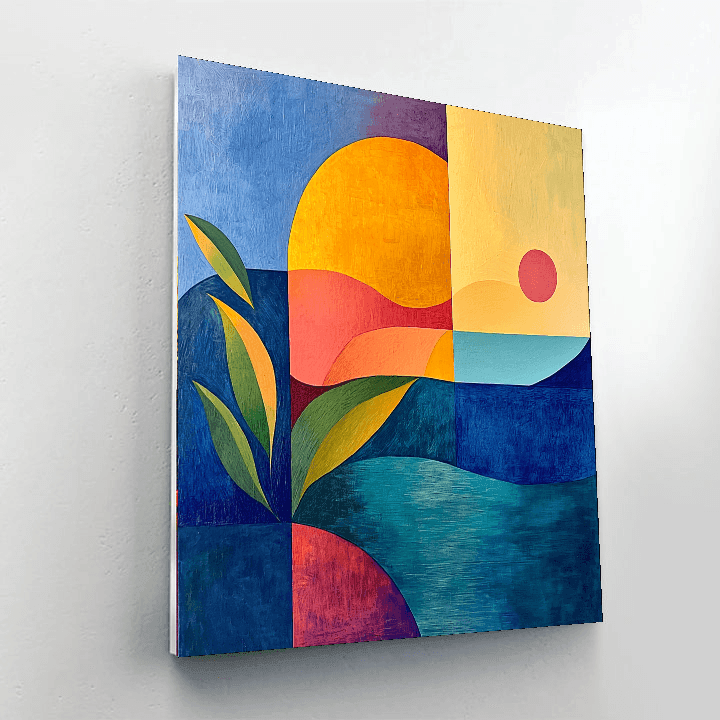 Matisse Inspired Dancing Shadows - DIY Painting By Numbers Kit