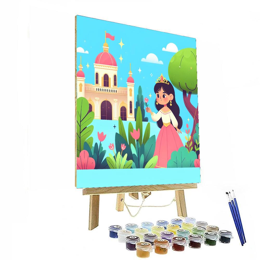 Princess's Royal Adventure Painting Number Kit