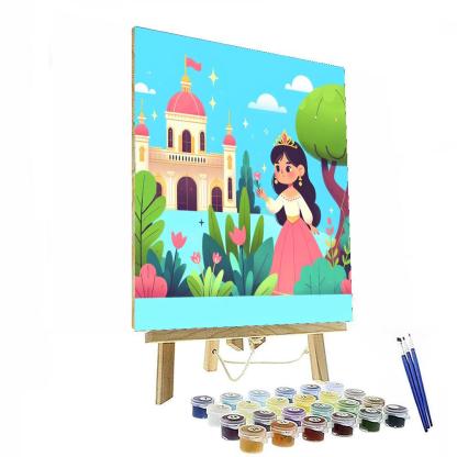 Princess's Royal Adventure Painting Number Kit