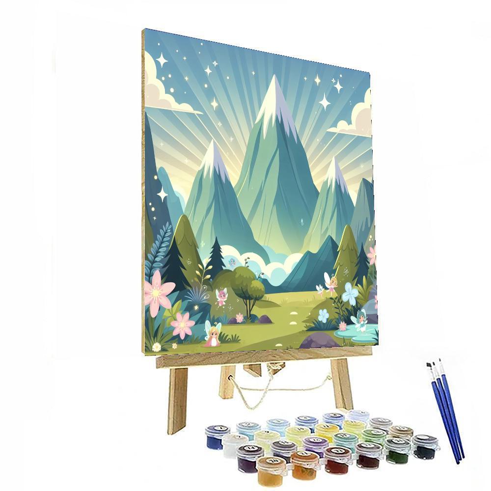 Magic Mountains Paint By Numbers Kits