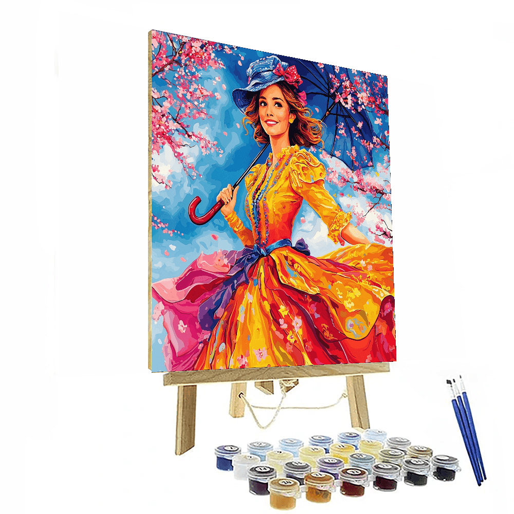 Emily Blunt: The Spirited Star Of Mary Poppins Paint By Numbers