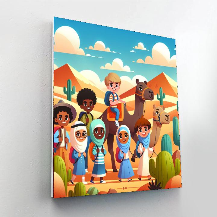 Daring Desert Discovery Paint By Numbers