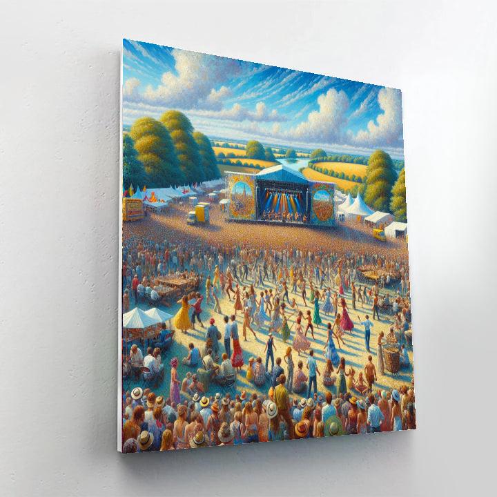 Leeds Festival - United Kingdom Numbered Painting Kits