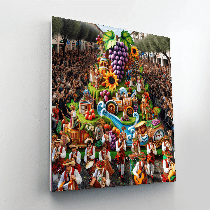 Fiesta De La Vendimia - Argentina Paint By Numbers Art