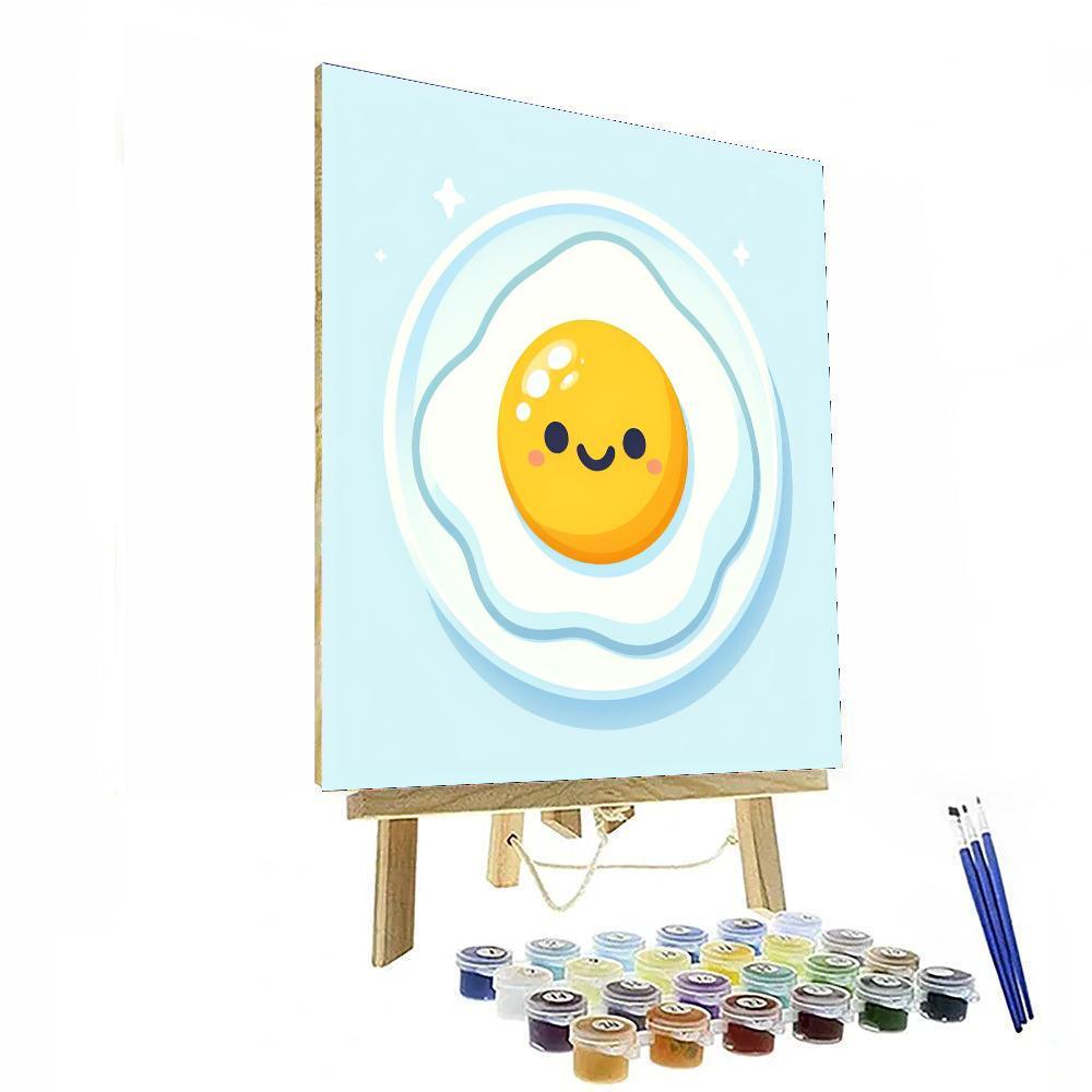 Sunny Side Up Egg Paint By Number