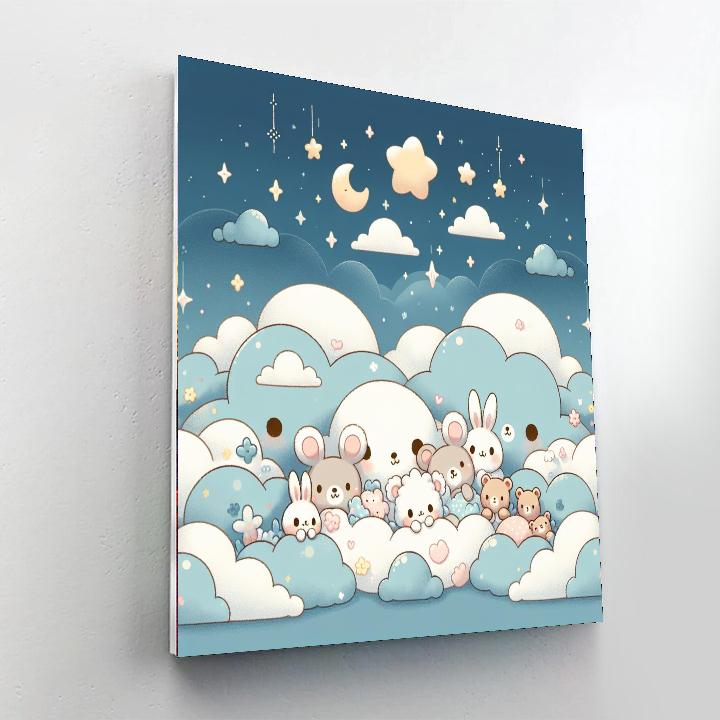 Sweet Dreamscape Painting Number Kit