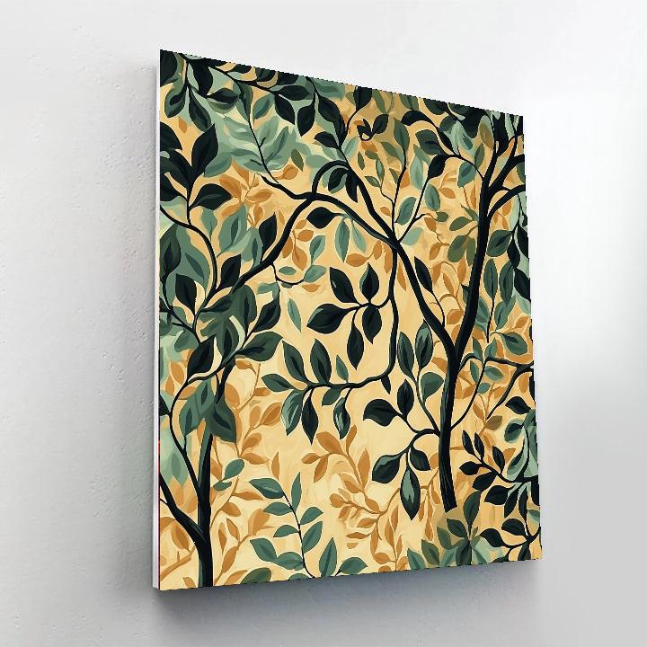 Nandalal Bose Inspired Whispers Of The Ancient Grove  Paint By Number