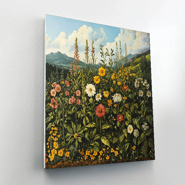 Albrecht Dürer Inspired Renaissance Flora  Numbered Painting Kits
