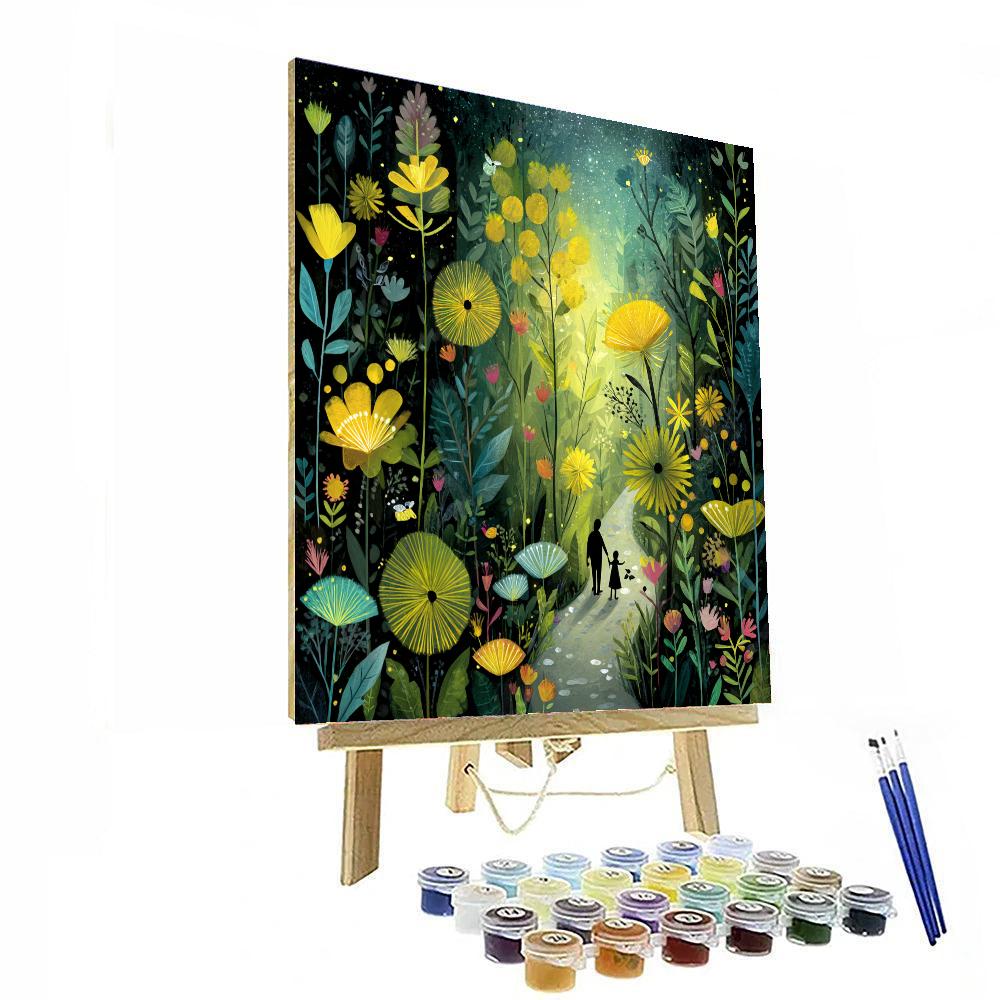 A Magical Garden Adventure Paint By Color
