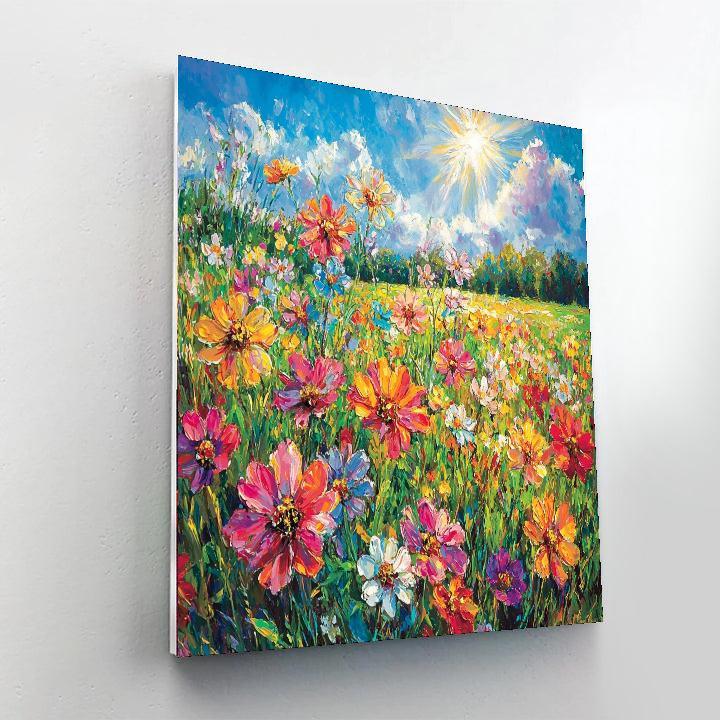 Henri Matisse Inspired Elysian Fields Of Color  Numbered Painting Kits