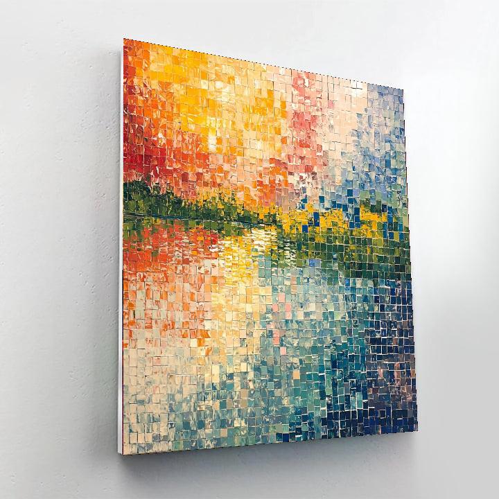 Edgar Degas Inspired Mosaic Of Moments  Paint By Numbers