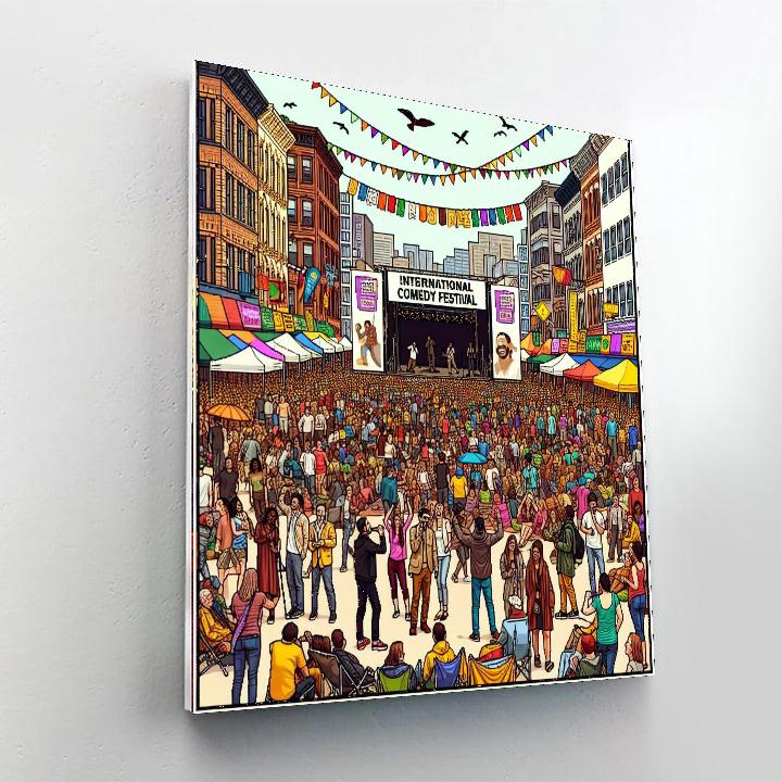 Montreal Just For Laughs Festival - Montreal, Canada Painting Number Kit