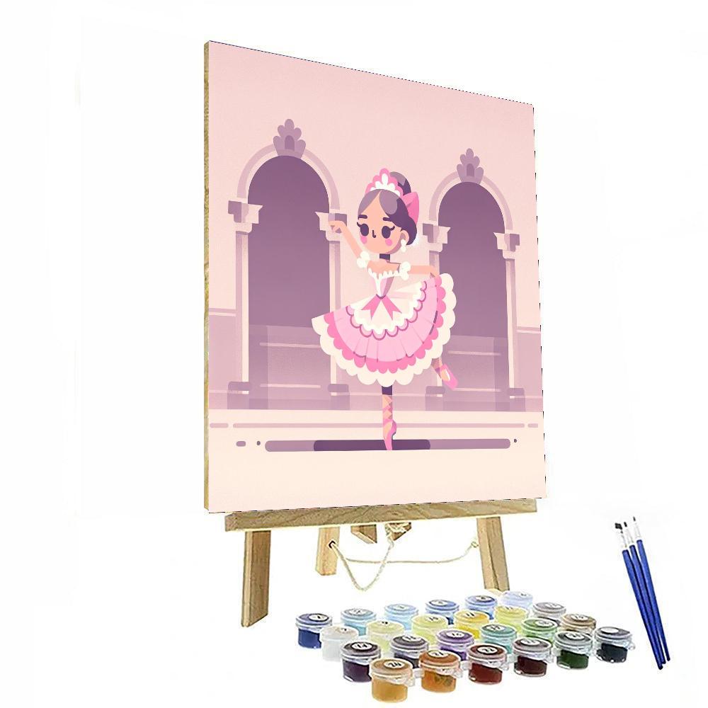Ballet Princess Dream Number Painting