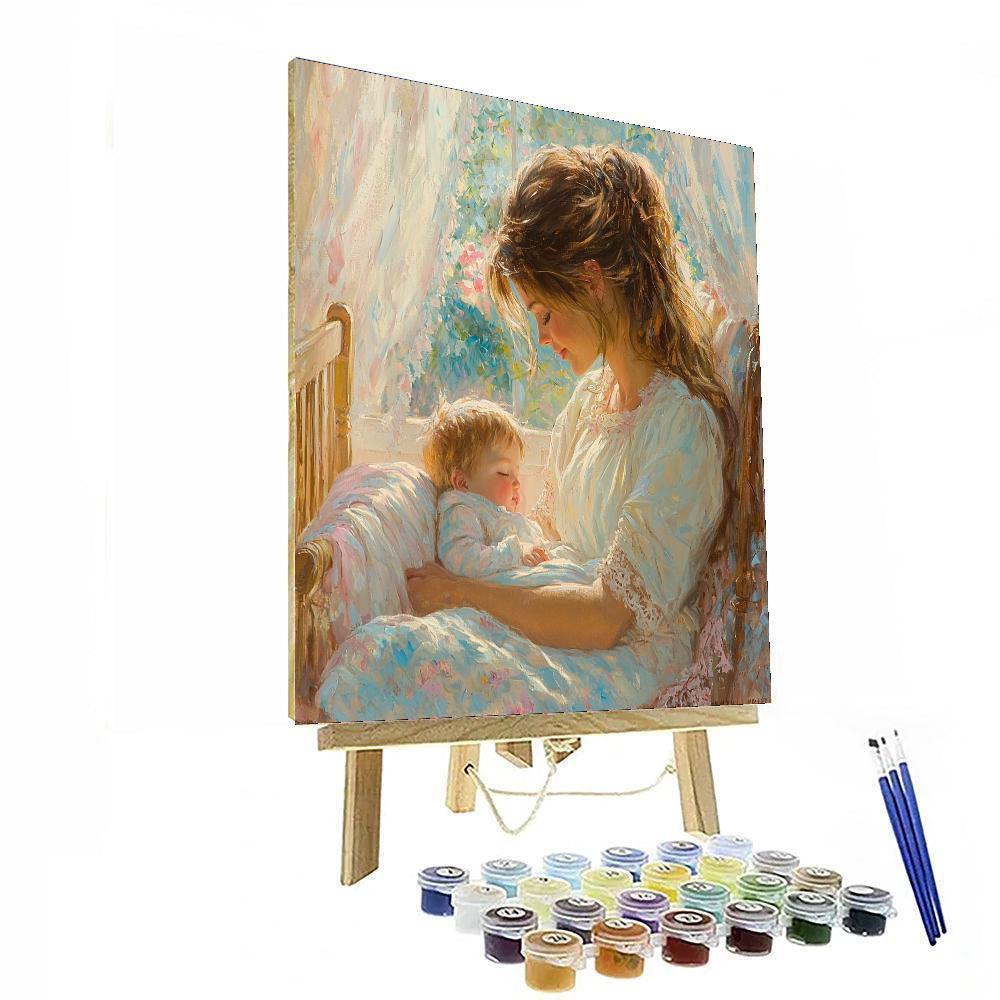 Eternal Bond Of Lullabies Number Painting