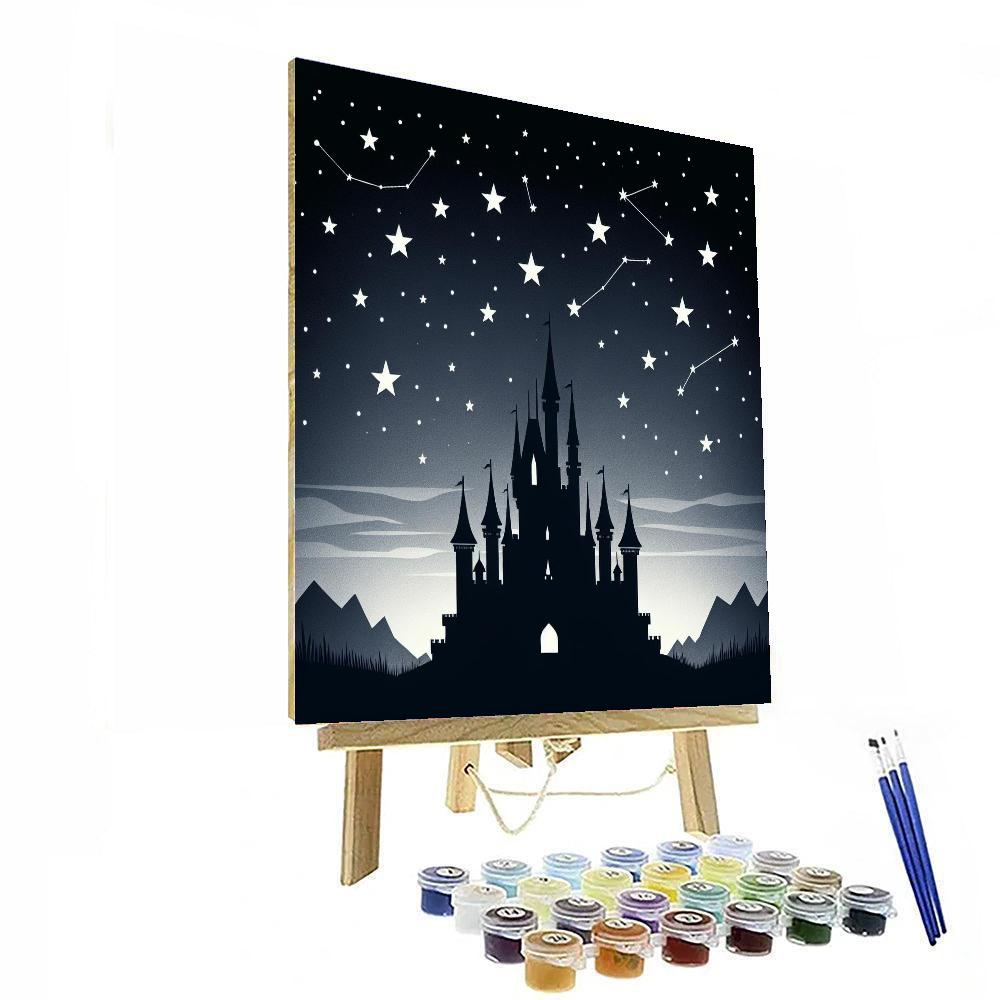 Starry Fairytale Number Painting