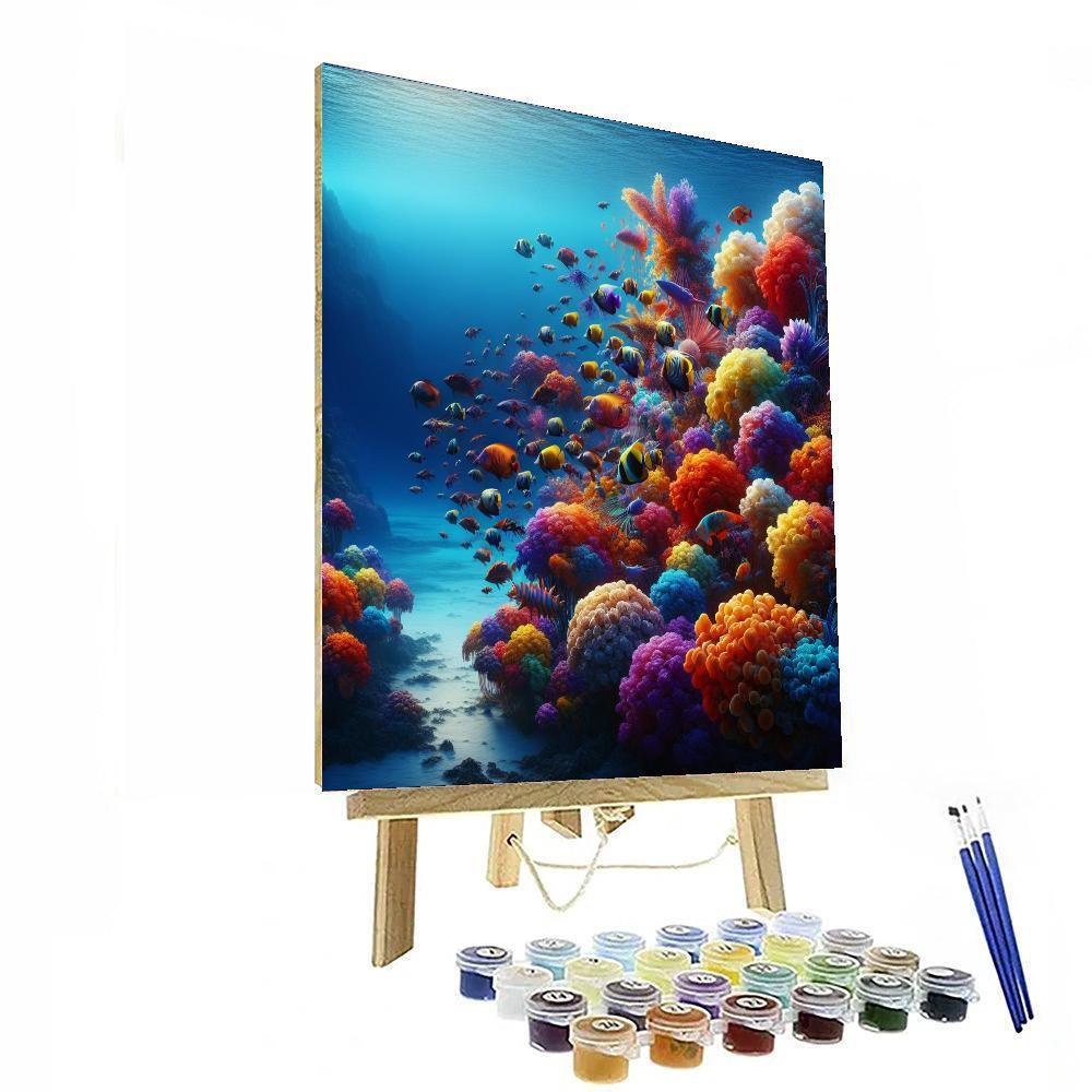 Coral Kingdom Paint By Numbers Kits