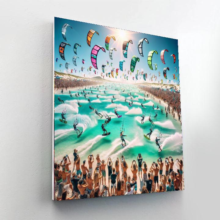Kitesurfing World Cup Paint By Number