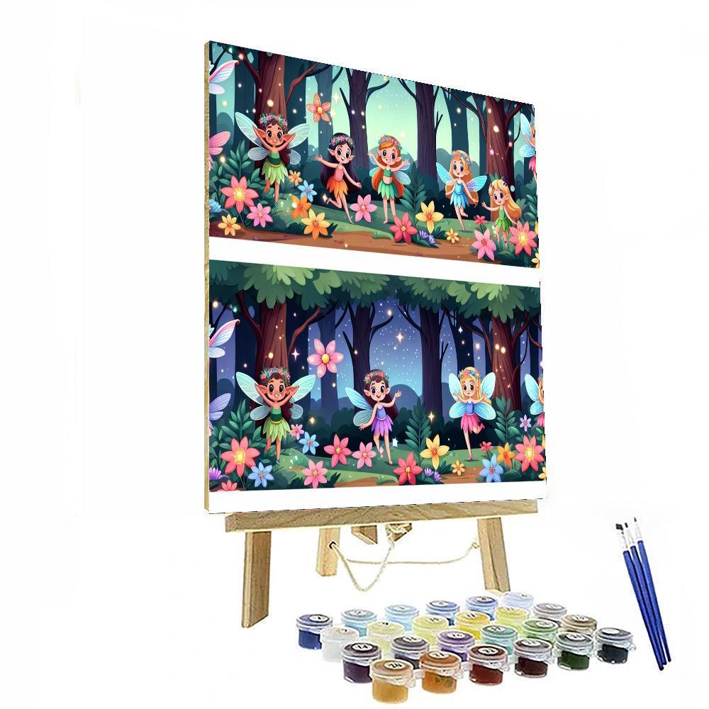 Fanciful Forest Adventure DIY Paint By Numbers