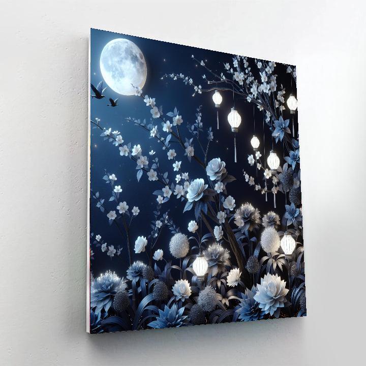 Midnight Garden Illumination Paint By Color