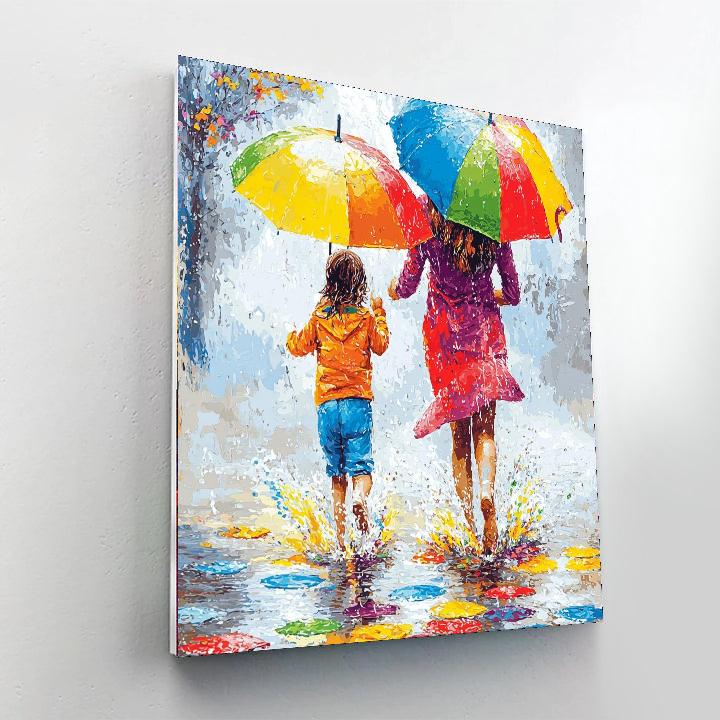 Adventures On A Cloudy Day Paint By Color