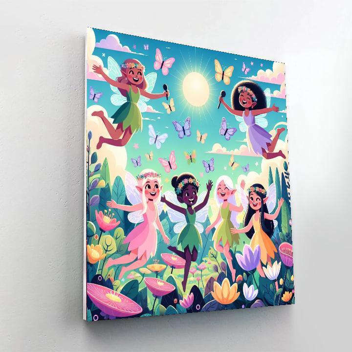 Enchanting Garden Creatures Paint By Numbers