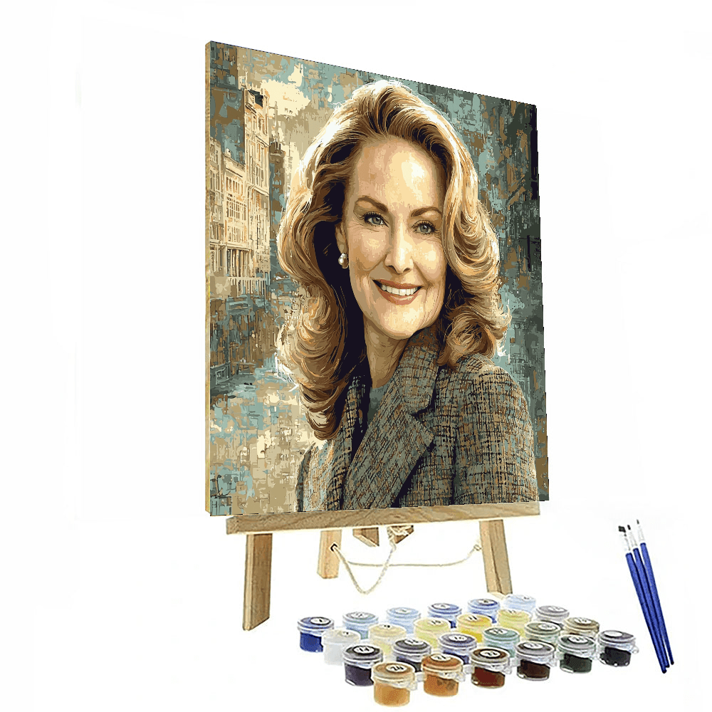 Meryl Streep: The Unmatched Artistry Of The Acting Legend Painting Number Kit