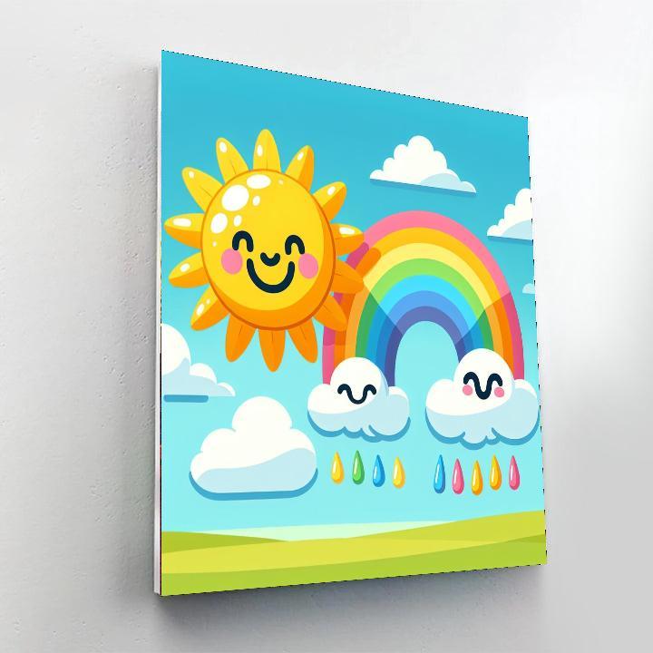 Sunny Weather Friends Paint By Numbers Kits