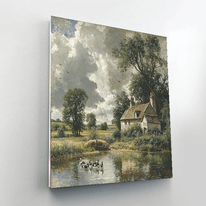 John Constable Inspired Pastoral Symphony  Paint By Numbers Kits